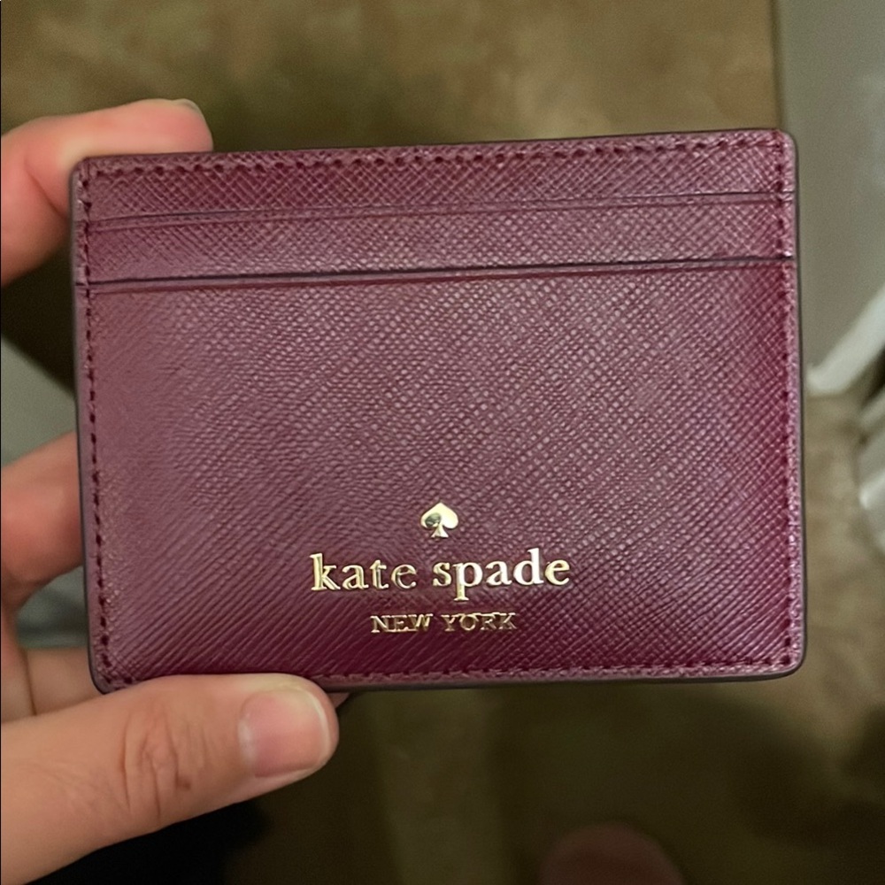 Kate Spade Purple Card Holder